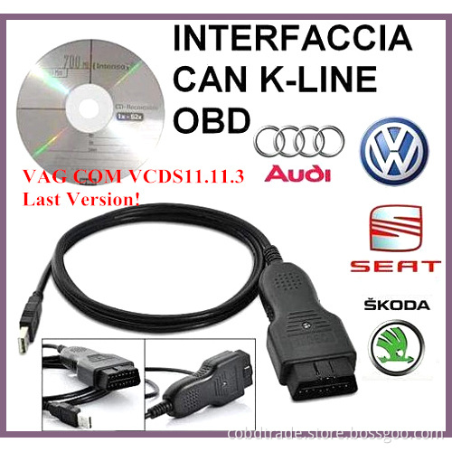 VAGCOM 11.11.3 VCDS HEX CAN USB Interface VAGCOM11.11